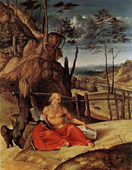 Lorenzo Lotto Penitent St Jerome